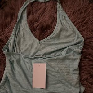 Supper cute teal cropped top !!